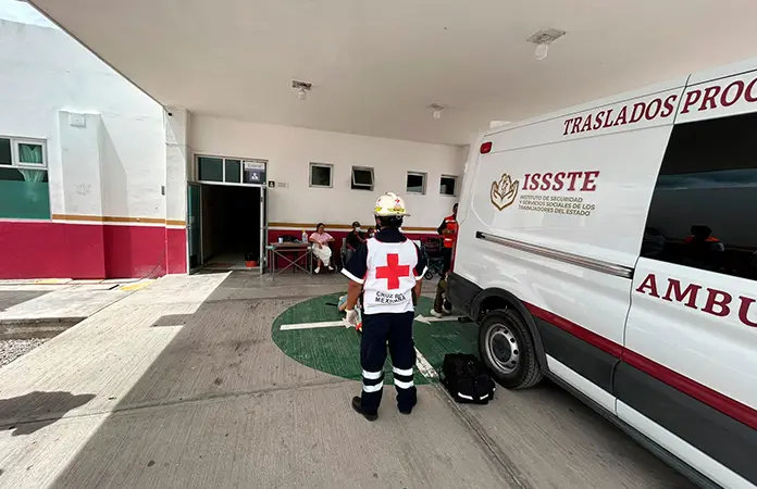 Participa la Cruz Roja en simulacro