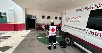 Participa la Cruz Roja en simulacro