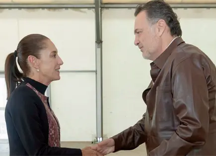 Sheinbaum frena reclamos contra Kuri durante acto en Quer&eacute;taro