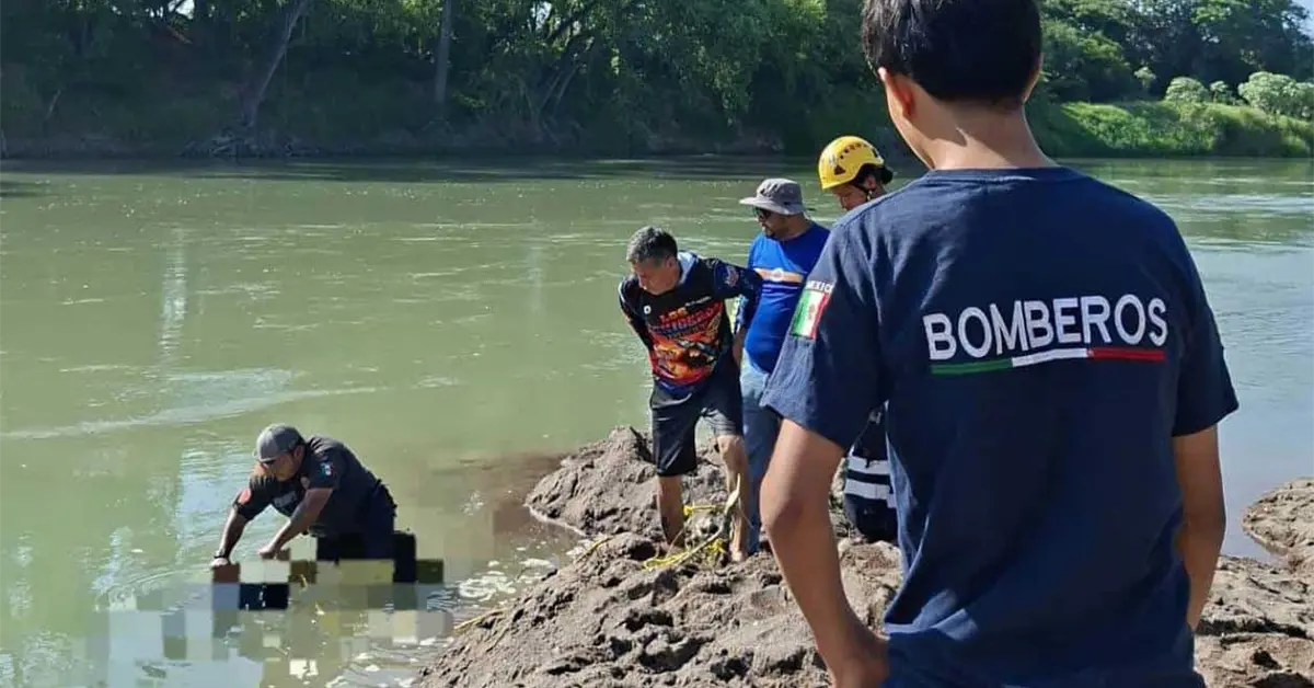 Hombre muere ahogado en río Tampaón Hombre muere ahogado en río Tampaón