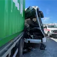 Cuatro lesionados tras choque de Red Metro contra tr&aacute;iler