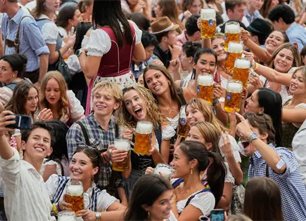 Inicia el Oktoberfest en Múnich Inicia el Oktoberfest en Múnich