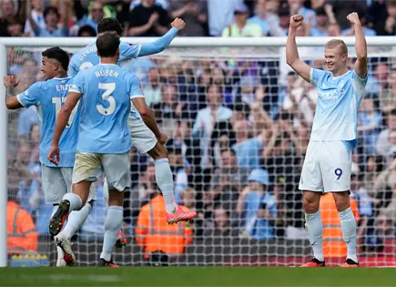 Manchester City gana 5-3 a Sunderland y lidera la Liga Premier