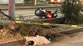 Tragedia en Periférico deja un muerto y una embarazada herida