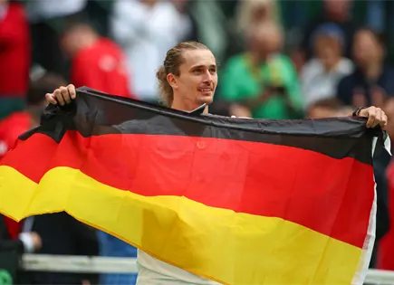 Alexander Zverev clasifica a Alemania al Final 8 en Halle Alexander Zverev clasifica a Alemania al Final 8 en Halle