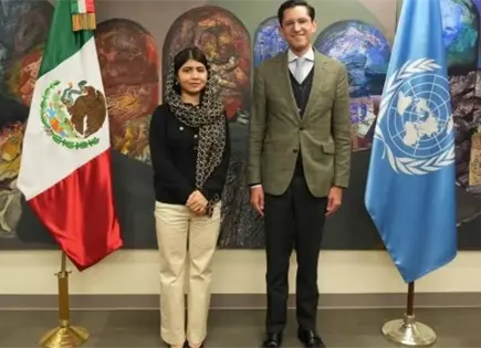 Canciller Velasco se re&uacute;ne con Malala Yousafzai en Nueva York