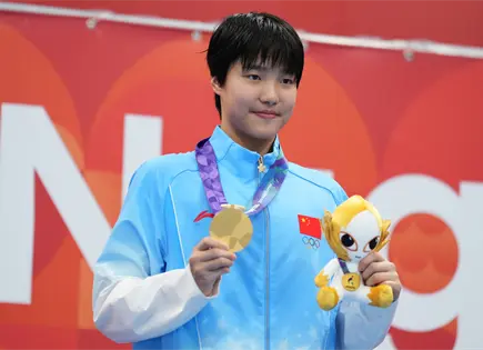 Yu Zidi gana su segundo oro en nataci&oacute;n en Tokio