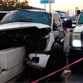 Accidente de camioneta deja un muerto y 4 heridos Accidente de camioneta deja un muerto y 4 heridos