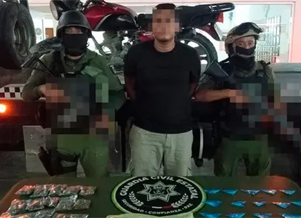 Con drogas, vuelven a capturar a "halcón" huasteco Con drogas, vuelven a capturar a "halcón" huasteco