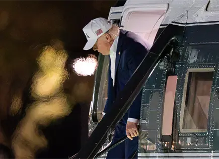 Donald Trump inaugura plataforma de aterrizaje en Casa Blanca
