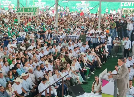 Gallardo lleva a Rioverde las cifras de su quinto informe Gallardo lleva a Rioverde las cifras de su quinto informe