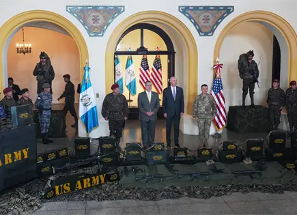 Guatemala recibe más de 2.000 fusiles de Estados Unidos Guatemala recibe más de 2.000 fusiles de Estados Unidos