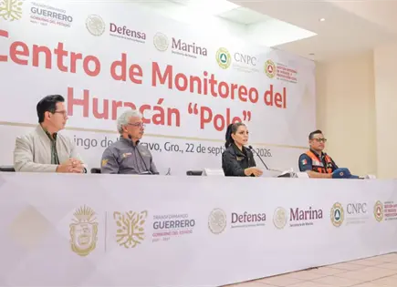 Guerrero mantiene vigilancia permanente por hurac&aacute;n Polo