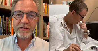 Guillermo Pous comparte foto hospitalizado y causa preocupaci&oacute;n