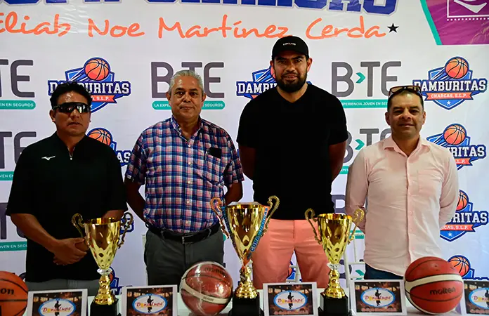 Presentan la cuarta Copa Charcas de Baloncesto