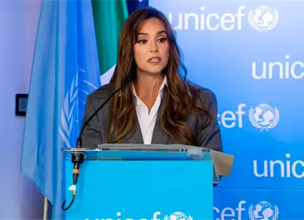 Tania Rincón asume como embajadora de UNICEF en México Tania Rincón asume como embajadora de UNICEF en México