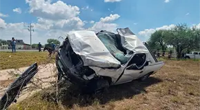 Fallece polic&iacute;a de investigaci&oacute;n tras volcadura en Rioverde