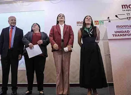 Alianza de Morena, PT y Verde, "en la tablita"