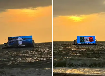 Anuncios flotantes generan rechazo en Puerto Vallarta