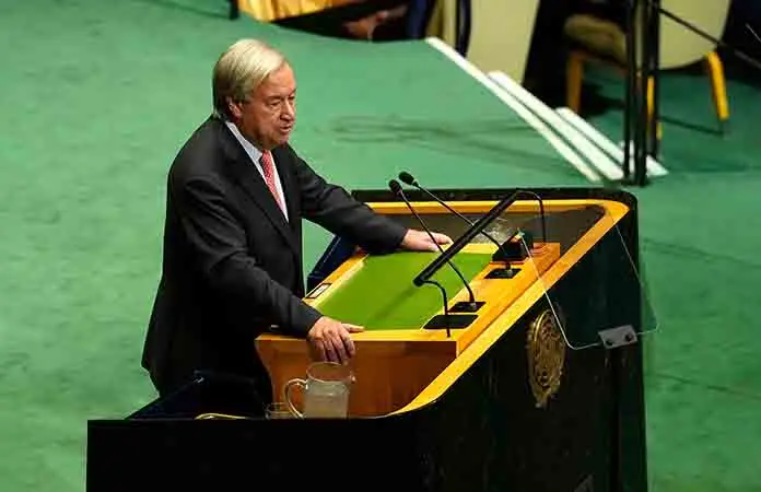 Guterres alerta por "fractura global"