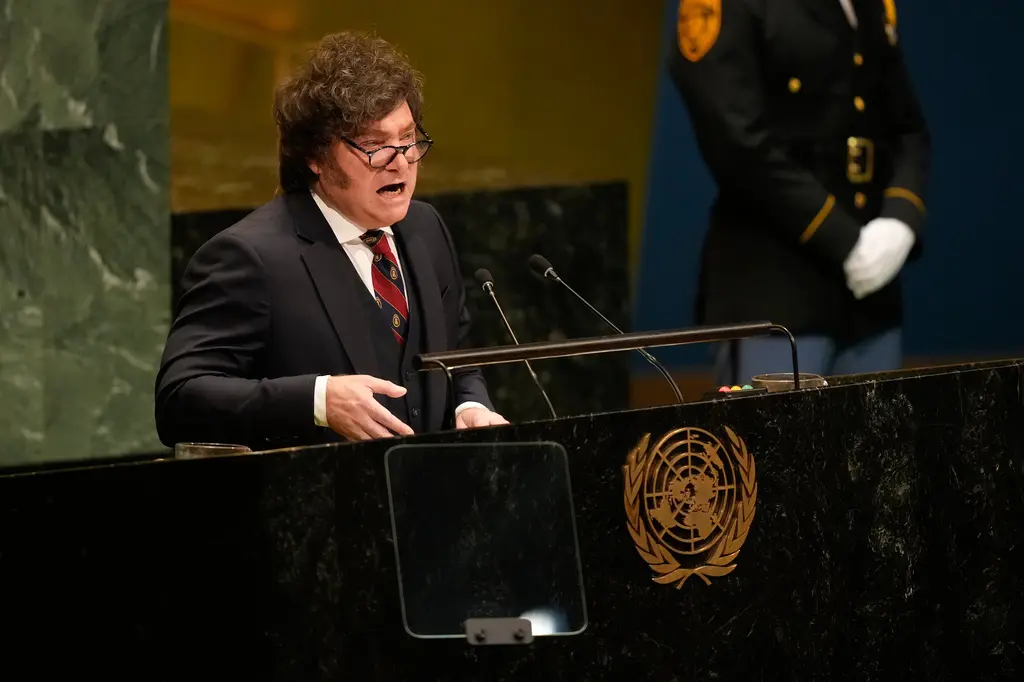 Milei renueva reclamo argentino por Malvinas en ONU