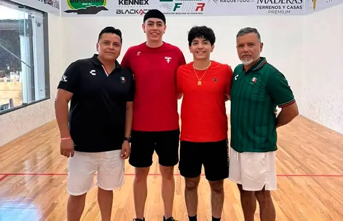 Raquetistas potosinos campeones nacionales