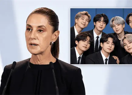 BTS volver&aacute; a M&eacute;xico en 2027, confirma Sheinbaum