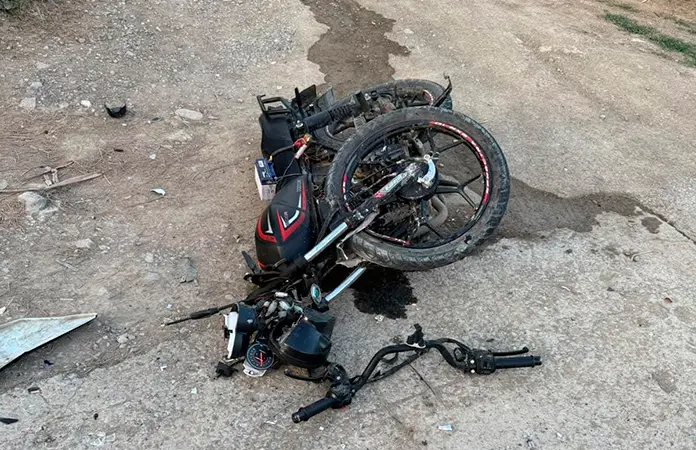 Fallece motociclista tras siniestro carretero