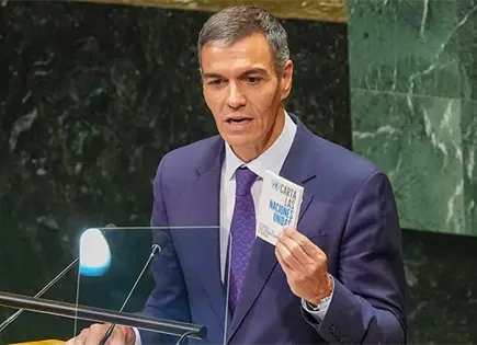 Sánchez resalta en NU españolidad de Ceuta Sánchez resalta en NU españolidad de Ceuta