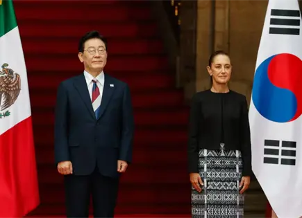Sheinbaum se reúne con Lee Jae Myung, presidente de Corea Sheinbaum se reúne con Lee Jae Myung, presidente de Corea