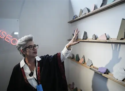 Museo de Arte de Pereira muestra escombros tras terremoto