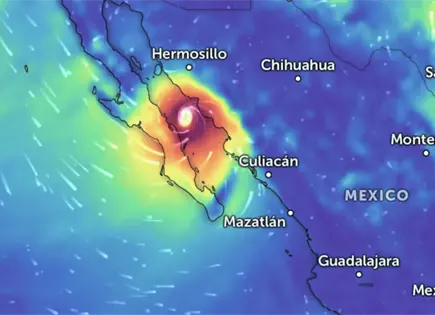 Polo vira hacia Baja California Sur