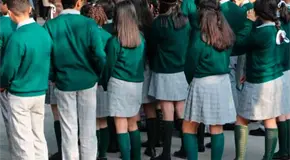 Uniformes escolares, duro golpe para lospaterfamilias