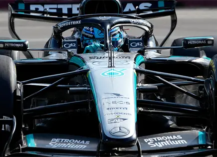 George Russell gana el GP de Azerbaiyán en Baku George Russell gana el GP de Azerbaiyán en Baku