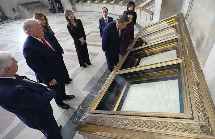 Xi cierra su viaje a EU