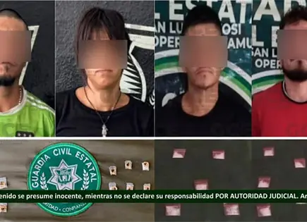Caen otros cuatro distribuidores de droga