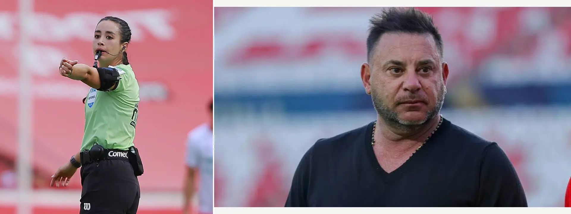 "Con un árbitro normal ganábamos": Mohamed carga contra Katia Itzel García