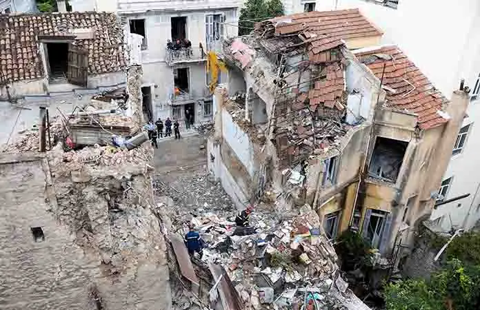 Explosión cobró 6 vidas en Grecia