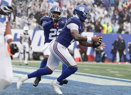 Giants vencen a Titans 12-7 en Nueva Jersey