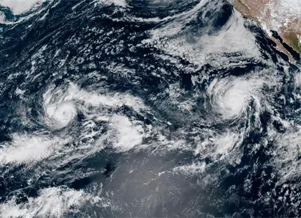 Huracanes en el Pac&iacute;fico amenazan Hawai y M&eacute;xico con inundaciones y fuerte oleaje