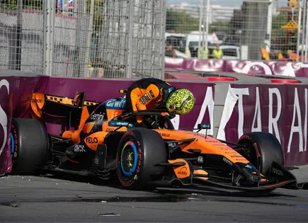Lando Norris critica a Franco Colapinto tras choque en Azerbaiy&aacute;n