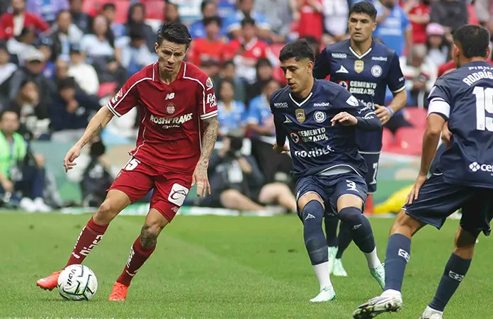 Trepidante empate de Cruz Azul ante Toluca