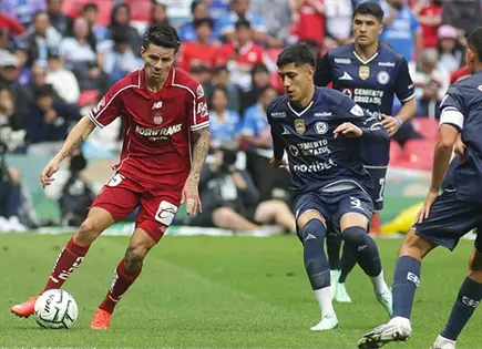 Trepidante empate de Cruz Azul ante Toluca Trepidante empate de Cruz Azul ante Toluca