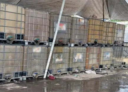 Aseguran 20 mil 900 litros de combustible il&iacute;cito en Pachuca