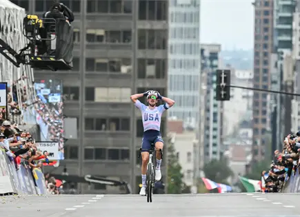 Brandon McNulty logra histórico triunfo en ruta del mundial de ciclismo en Canadá Brandon McNulty logra histórico triunfo en ruta del mundial de ciclismo en Canadá