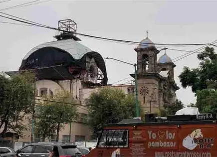 Diez años tardará el arreglo de iglesia Diez años tardará el arreglo de iglesia