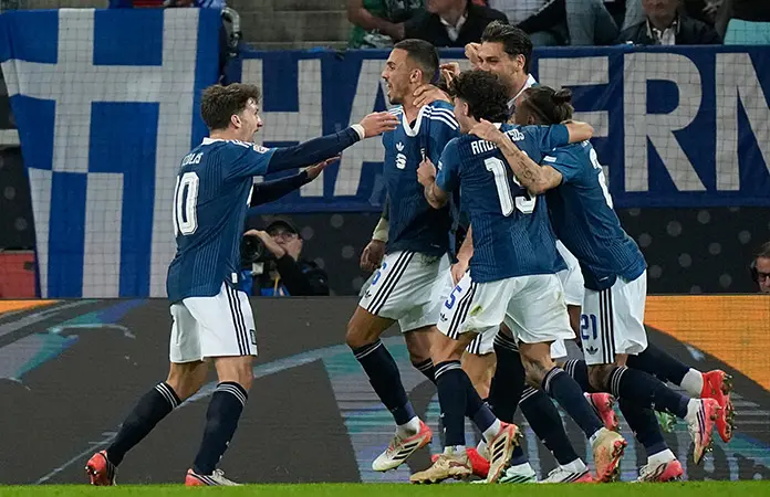 Grecia le propina derrota a Alemania