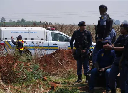 Hallan cuerpo de mujer asesinada en Ekurhuleni, Sudáfrica Hallan cuerpo de mujer asesinada en Ekurhuleni, Sudáfrica