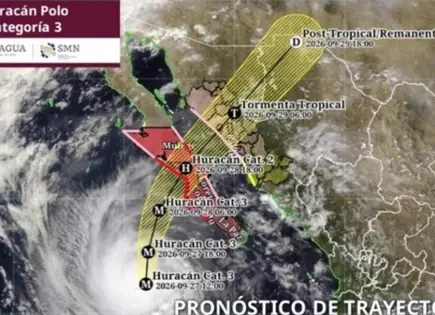 Hurac&aacute;n Polo se acerca a Sonora y Baja California Sur: Marina del Pilar llama a precauci&oacute;n