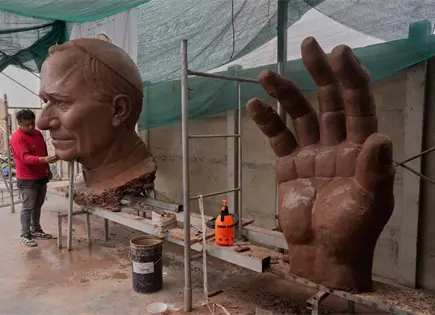 León XIV tendrá estatua de 14 metros en Perú por visita papal León XIV tendrá estatua de 14 metros en Perú por visita papal